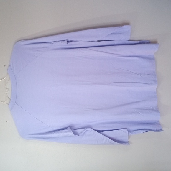 Eileen Fisher Women's Long Sleeve Lavender Tee Size Large - Picture 5 of 6